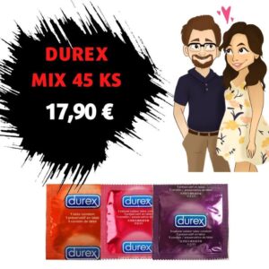 Durex a Pasante balíček mix 46ks