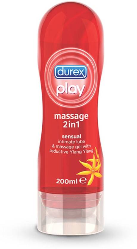 Durex Play Massage 2 in 1 Sensual lubrikačný gél s výťažkom z Ylang Ylang 200 ml